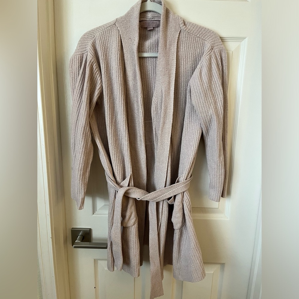 Barefoot Dreams Cozy Chic Lite Robe in Blush Pink Size Small-Medium